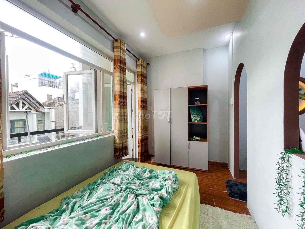 Căn hộ 1PN Hoàng Hoa Thám Tân Bình 35m² giá 5.8 triệu - Full nội thất mới!