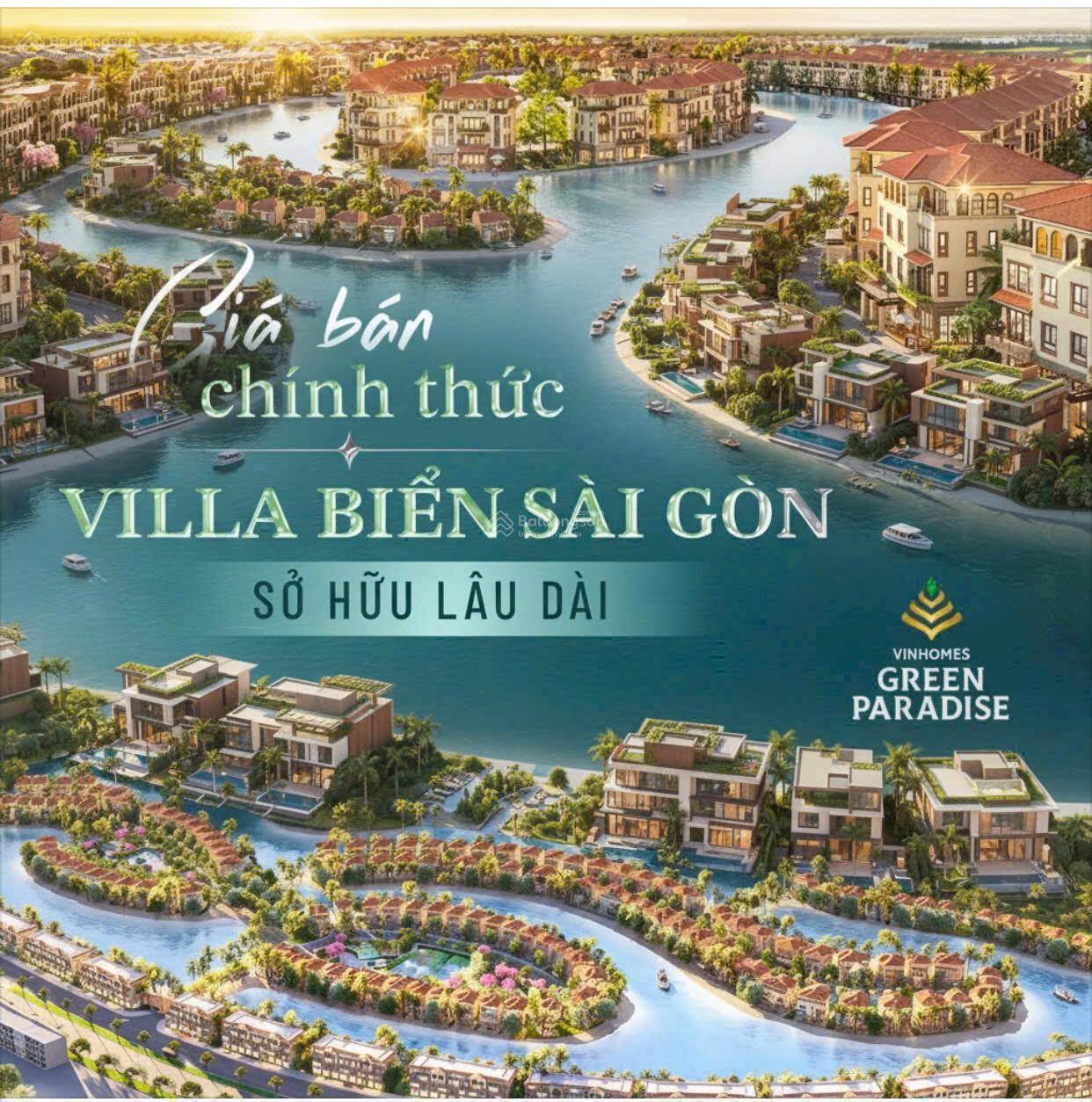 Biệt thự Vinhomes Cần Giờ 300m² giá 28.8 tỷ - Đầu tư sinh lời bền vững!