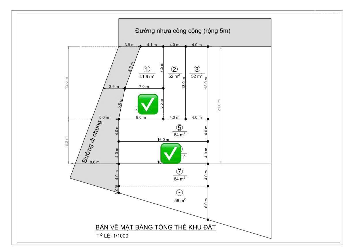 Đất nền tuyến 2 Đường Phạm Văn Đồng 43m² giá 1,15 tỷ - Cơ hội đầu tư hiếm có!