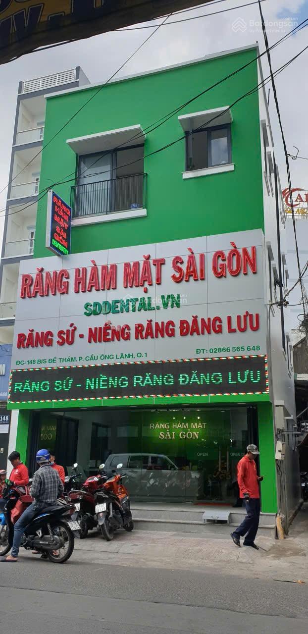 Nhà cho thuê nguyên căn mặt tiền đường Đề Thám Q.1 65m² giá 75 triệu - Vị trí đắc địa kinh doanh