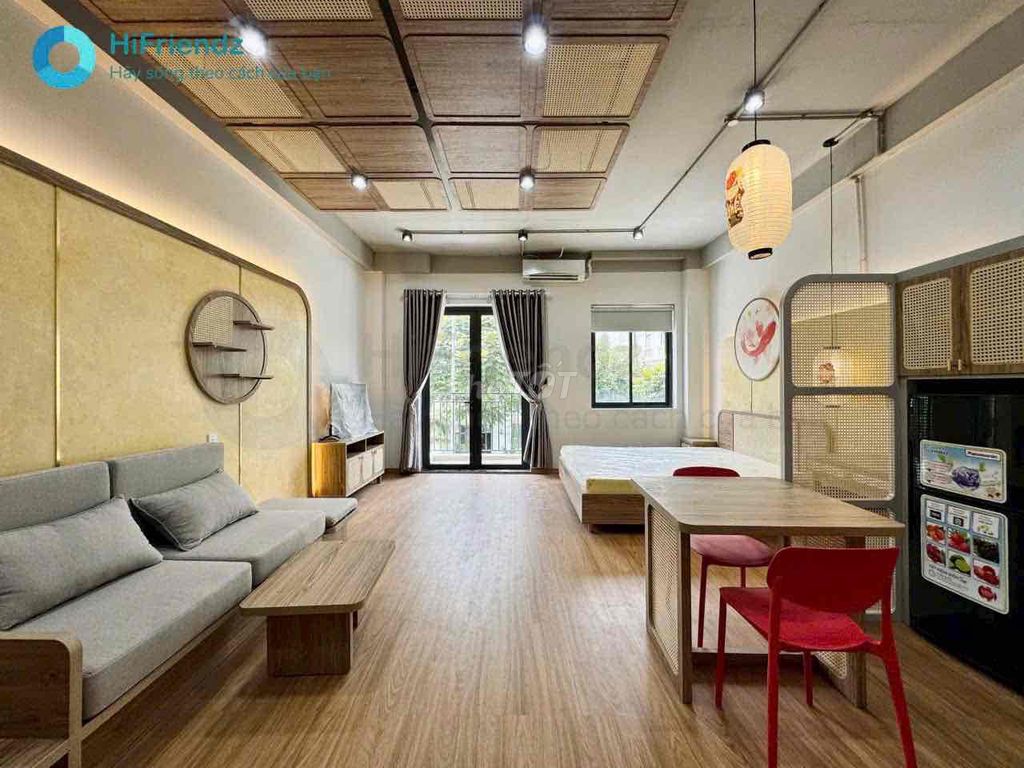 Căn hộ dịch vụ chuẩn Châu Âu tại Lê Trực Bình Thạnh 50m² giá 7.8 triệu - Sẵn sàng vào ở ngay!