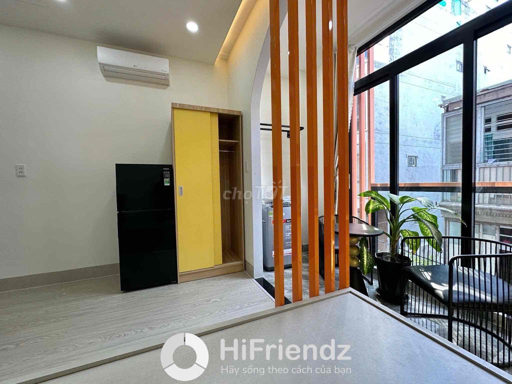 Cho thuê căn hộ 1PN cao cấp gần vòng xoay Dân Chủ - Giá chỉ 7 triệu!