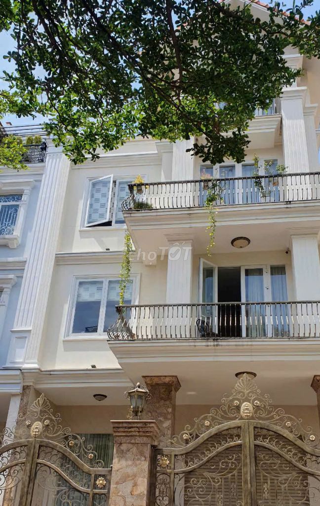 Villa cho thuê HXH 80/2A Gò Dầu, P.Tân Quý, Q.Tân Phú 144m² - Thiết kế hiện đại, tiện nghi