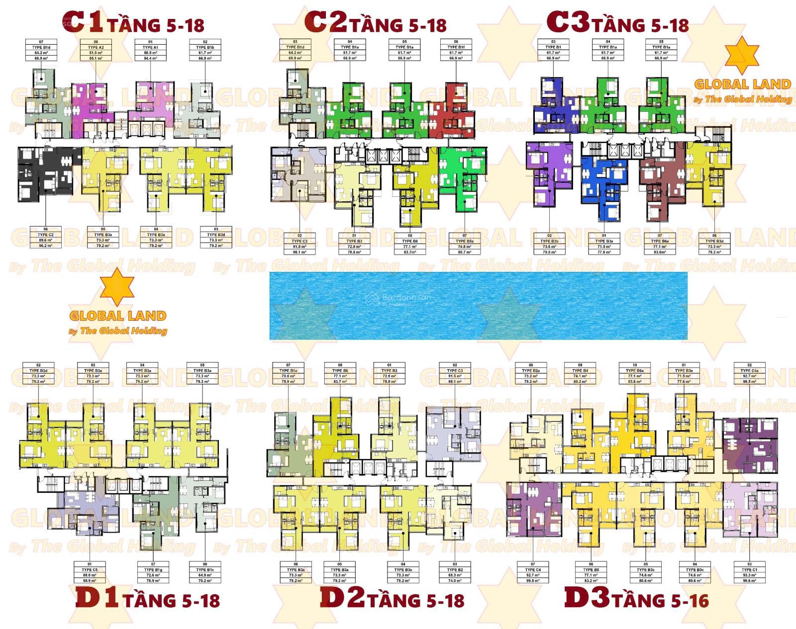 Căn hộ The Habitat Bình Dương 67m² giá chỉ 2.3 tỷ - Sẵn sàng vào ở ngay!
