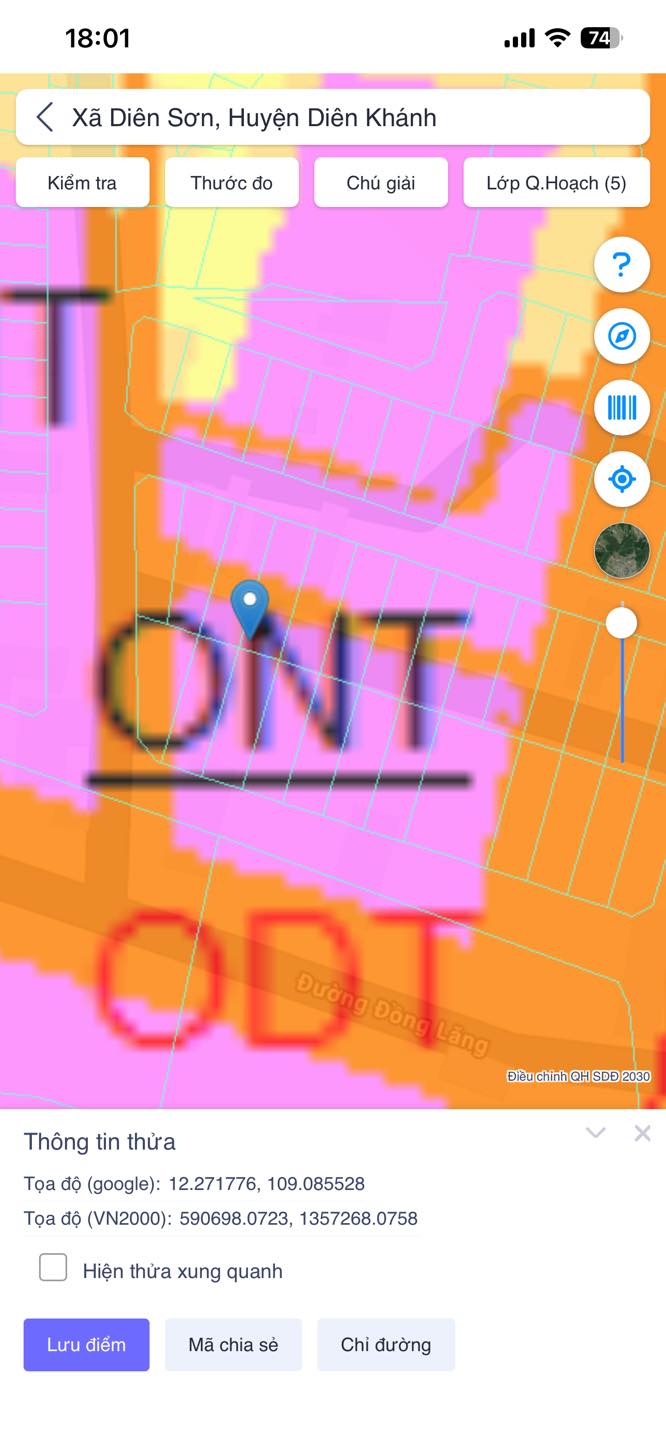 Đất hẻm 8m đường Đồng Lăng, xã Diên Điền 200m² giá 1.7 tỷ - Sổ hồng lâu dài!