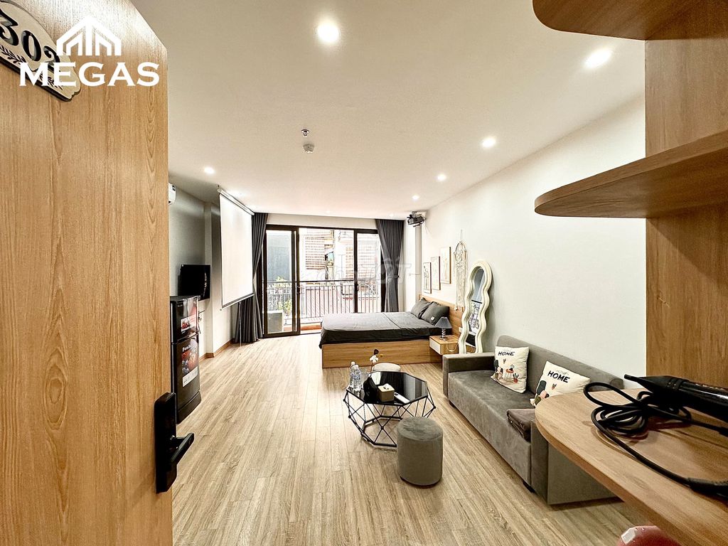 Căn hộ Studio Trích Sài 36m² giá 7.5 triệu - Full nội thất, an ninh 24/7!