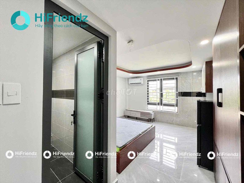 Căn hộ studio Phan Huy Ích 135m² giá 5.5 triệu - Nội thất đầy đủ, an ninh tốt!