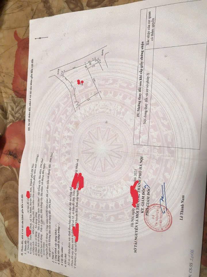 Đất nền Tân Minh, Sóc Sơn 694m² - Lô góc 2 mặt tiền ô tô, tiện ích đầy đủ!