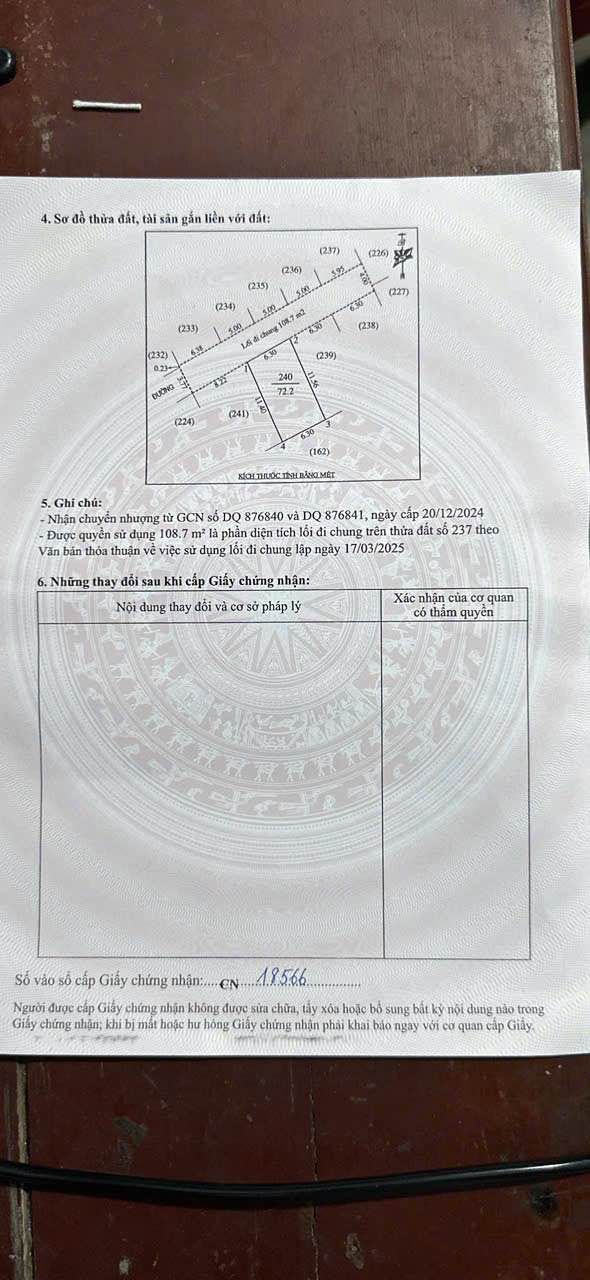 Lô đất Nghi Phú, Vinh 72.2m² giá 2 tỷ - Chính chủ bán gấp!