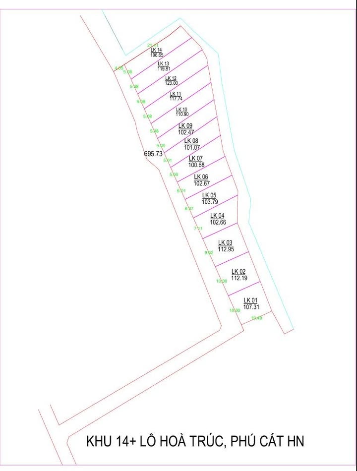 Đất nền Phú Cát Quốc Oai 108m² giá chỉ 1.6 tỷ - Cơ hội vàng đầu tư!