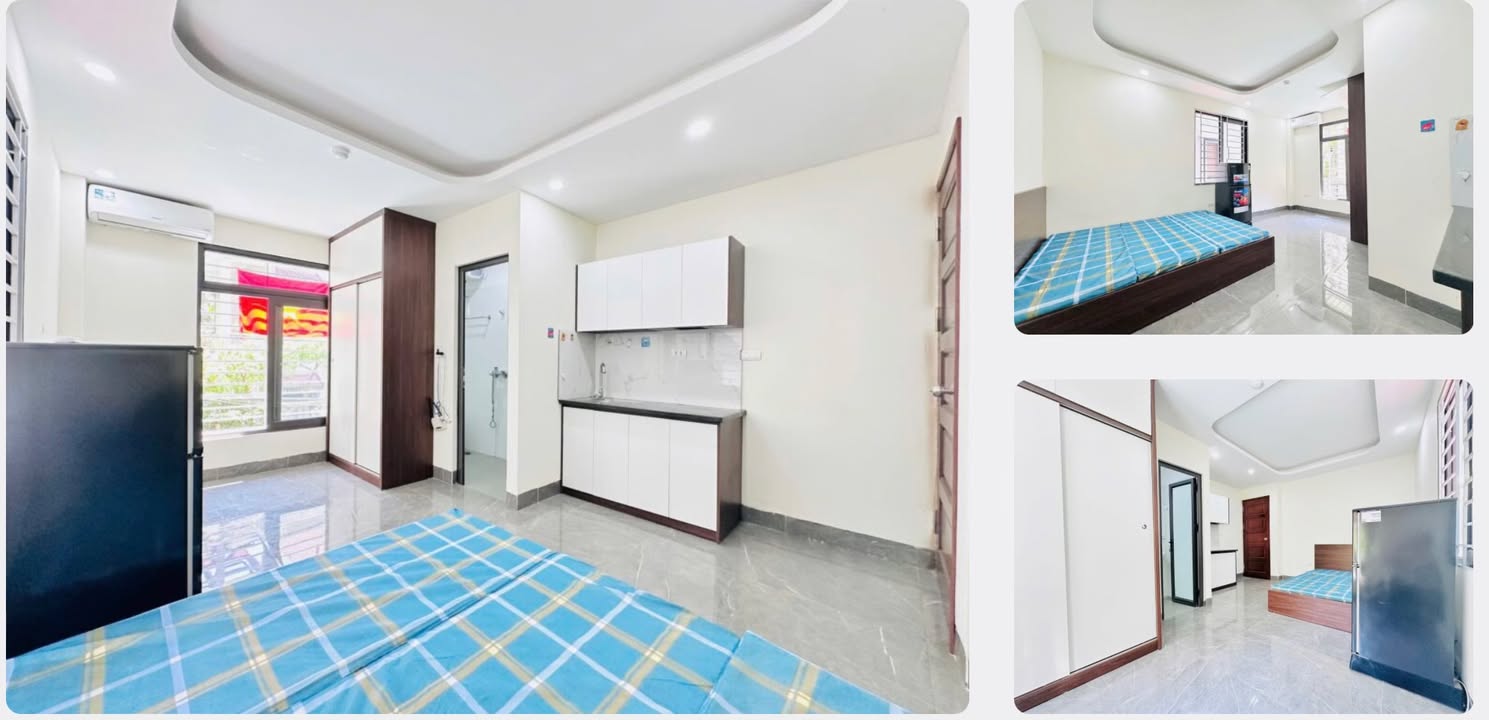 Nhà cho thuê Lĩnh Nam 28m² giá 4.5 triệu - Nội thất đầy đủ, thang máy