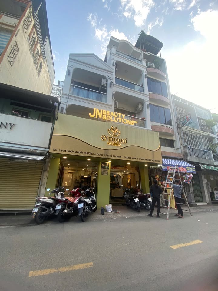 Nhà mặt tiền Vườn Chuối, Quận 3, 49m² giá 25 tỷ - Đầu tư sinh lời ngay!