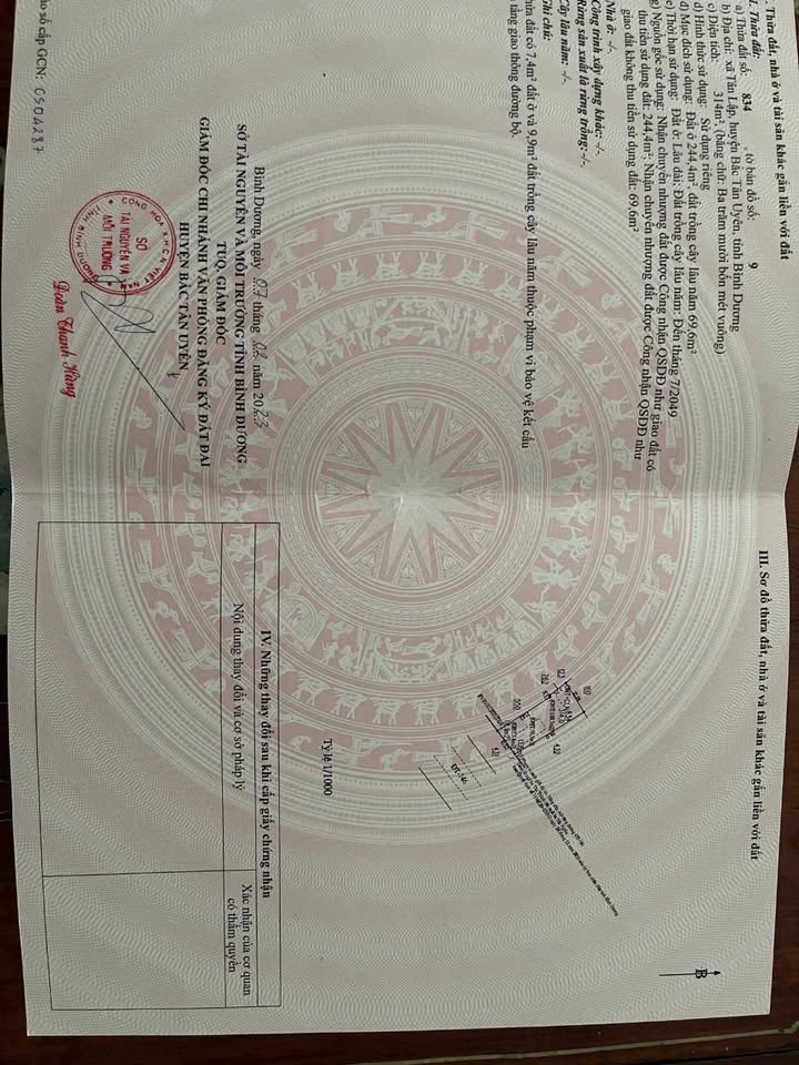 Đất nền Tân Lập 746m² giá 6.5 tỷ - Cơ hội đầu tư hấp dẫn!