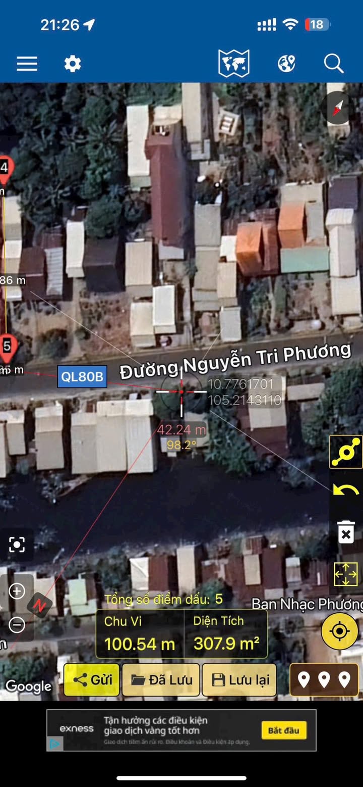 Đất nền mặt tiền đường Nguyễn Tri Phương, 301m² giá 2 tỷ - Pháp lý rõ ràng, thương lượng ngay!