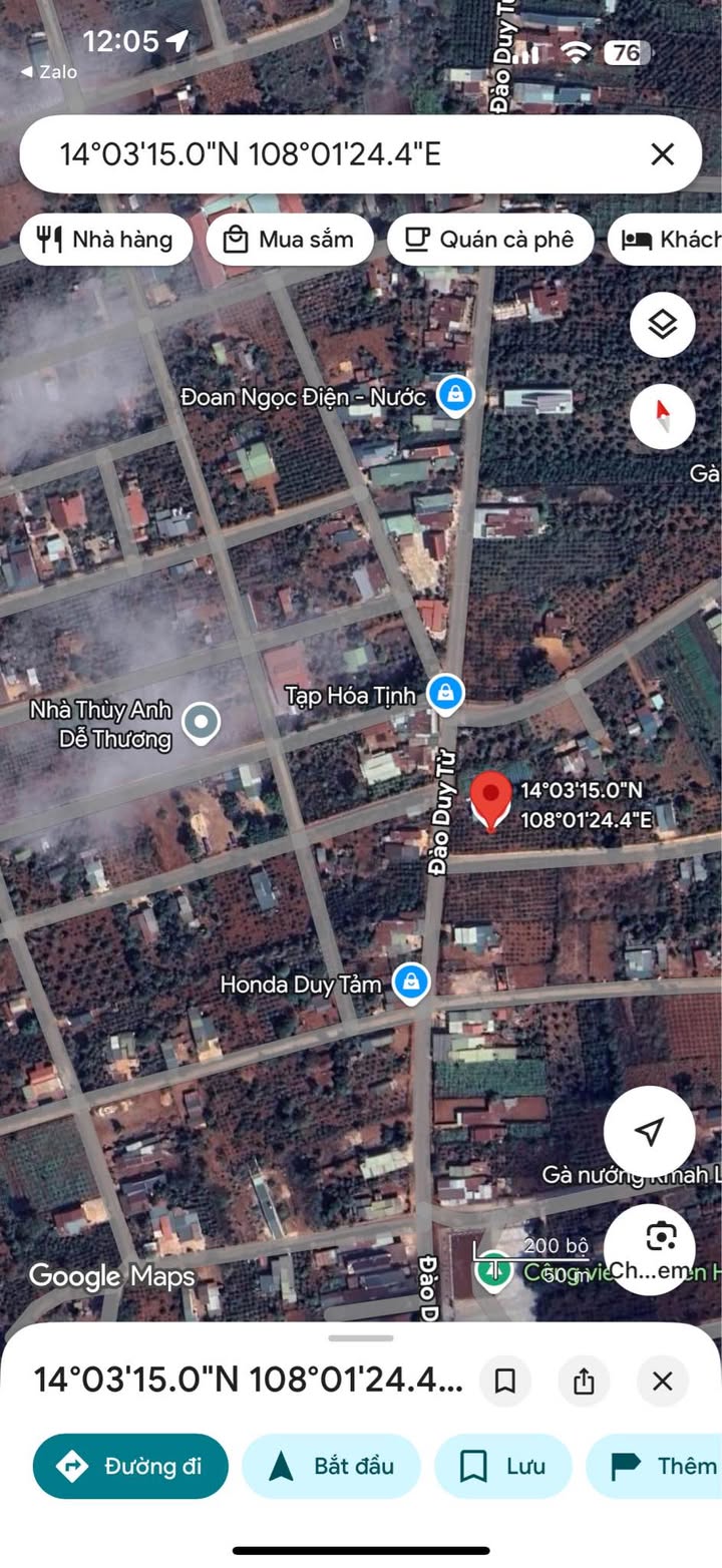 Đất nền mặt tiền Đào Duy Từ, Pleiku 235m² giá 800 triệu - Đầu tư sinh lời ngay!