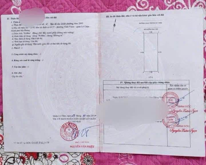 Đất Tái định cư Hồ Sen, Hải Phòng 70m² - Chủ thiện chí, giá tốt!