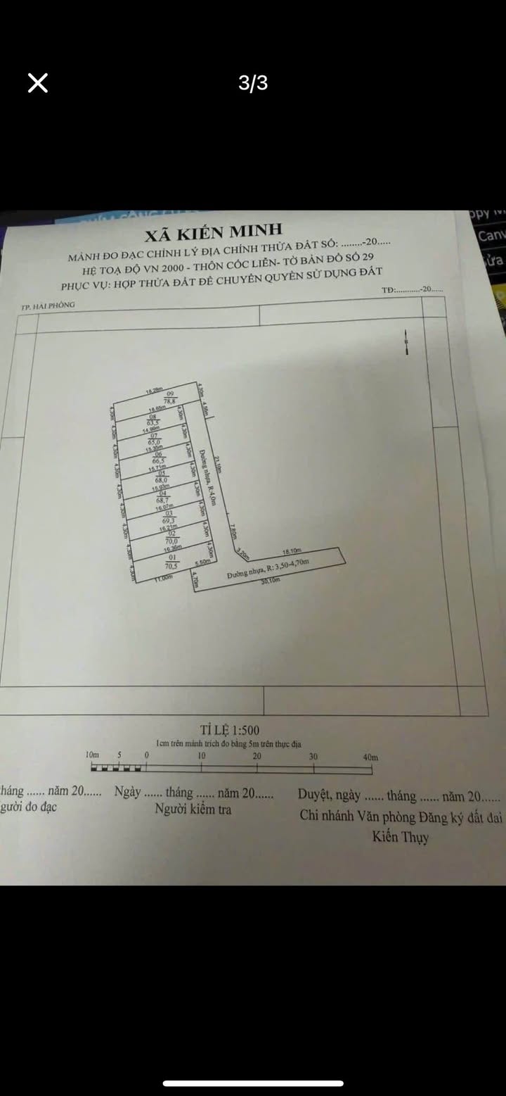 Đất nền trung tâm Minh Tân - Kiến Thụy 60m² giá chỉ 800 triệu - Đầu tư sinh lời ngay!