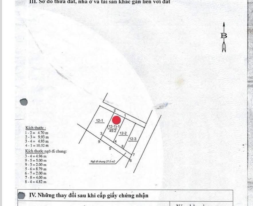 Đất nền Bồ Đề, Long Biên 50m² giá 3 tỷ - Mặt tiền 4.9m, ô tô gần ngay!