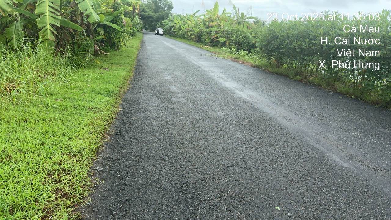 Đất thổ cư 50m tại ấp Rau Dừa, xã Hưng Mỹ, huyện Cái Nước 2400m² - Giá chỉ 5.1 tỷ!