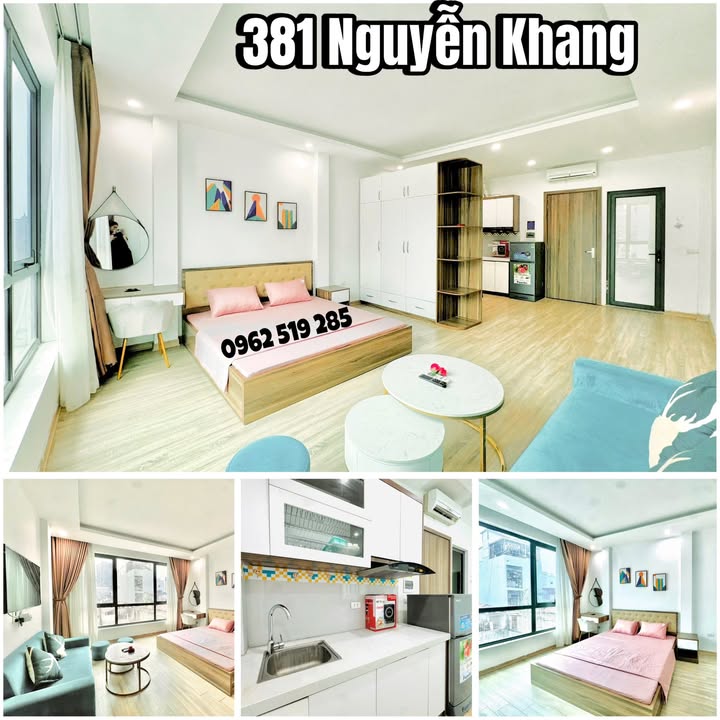 Căn hộ 1 phòng ngủ Nguyễn Khang 40m² chỉ 6.55 triệu - Vào ở ngay!