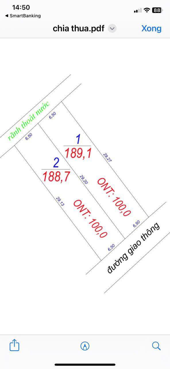 Đất nền dự án F0 K3 Thanh Đình, Việt Trì 188m² - Đầu tư sinh lời hấp dẫn!