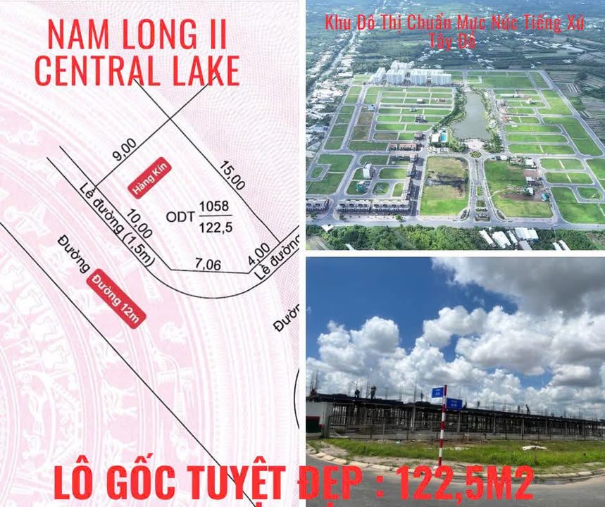 Đất nền căn góc liền kề trục đường Trần Hoàng Na - Đầu tư chắc chắn sinh lời!