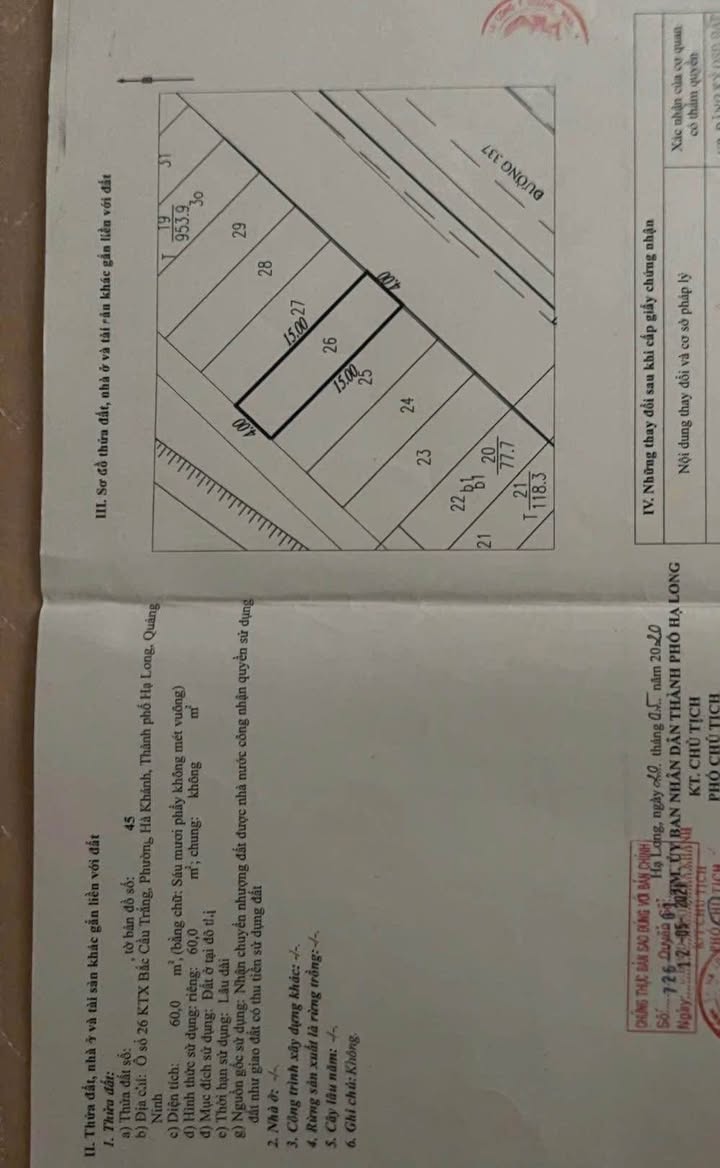 Bán đất tặng nhà C4 đường Trần Phú Hạ Long 60m² giá 6 tỷ - Kinh doanh đắc địa!
