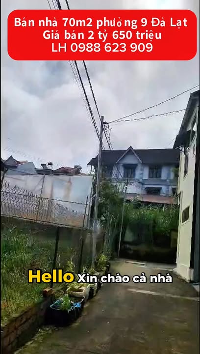 Nhà bán Đà Lạt 75m² giá 2.65 tỷ - Cơ hội sở hữu ngay!