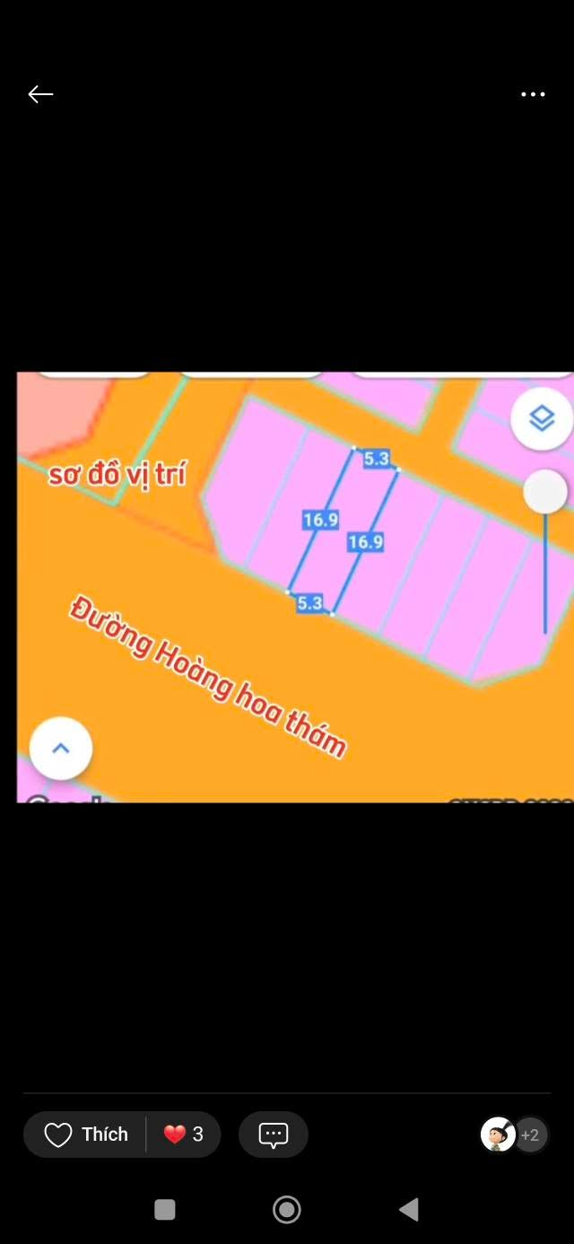 Đất liền kề Hoàng Hoa Thám, Long Tâm, Bà Rịa - 85m² chỉ 3.279 tỷ - Vị trí kinh doanh đắc địa!