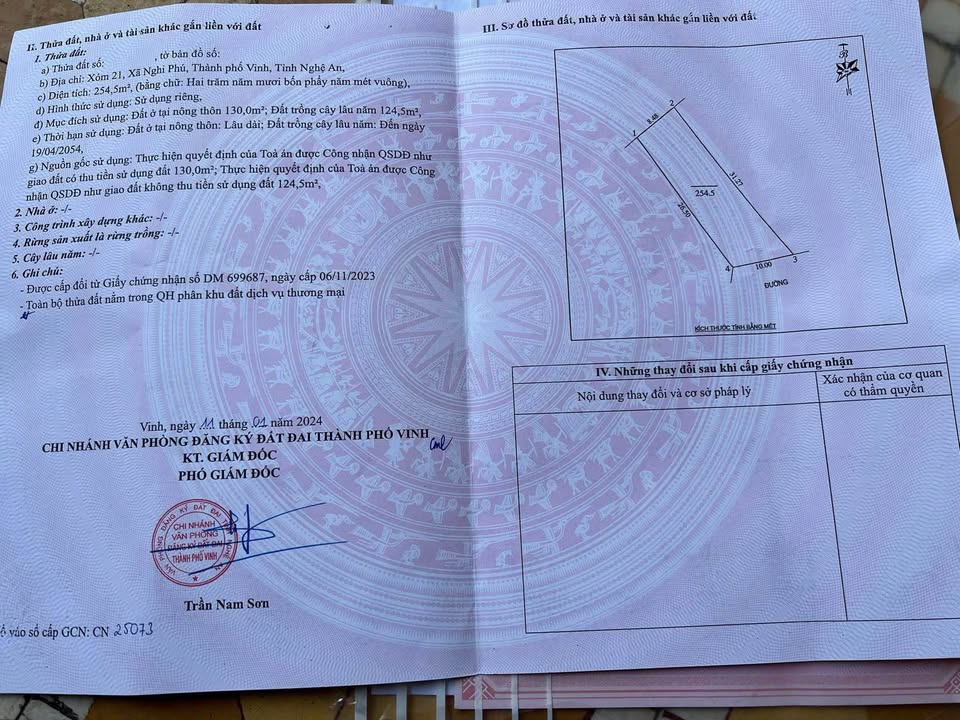 Đất nền Nghi Phú, TP Vinh 188m² giá 3.65 tỷ - Đầu tư tiềm năng!