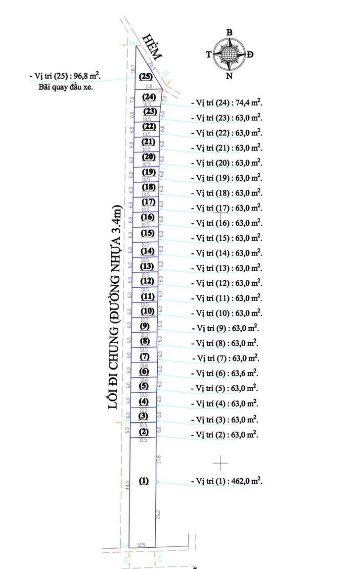 Đất nền dự án Fo tại Phường 8 Đà Lạt 63-74m² giá 1 tỷ - Cơ hội đầu tư hấp dẫn!