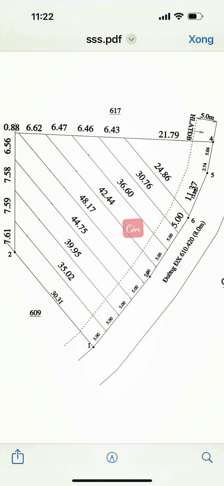 Đất nền mặt tiền đường Kho Lúa, xã An Tây, 210m² giá 1.38 tỷ - Cơ hội đầu tư hấp dẫn!