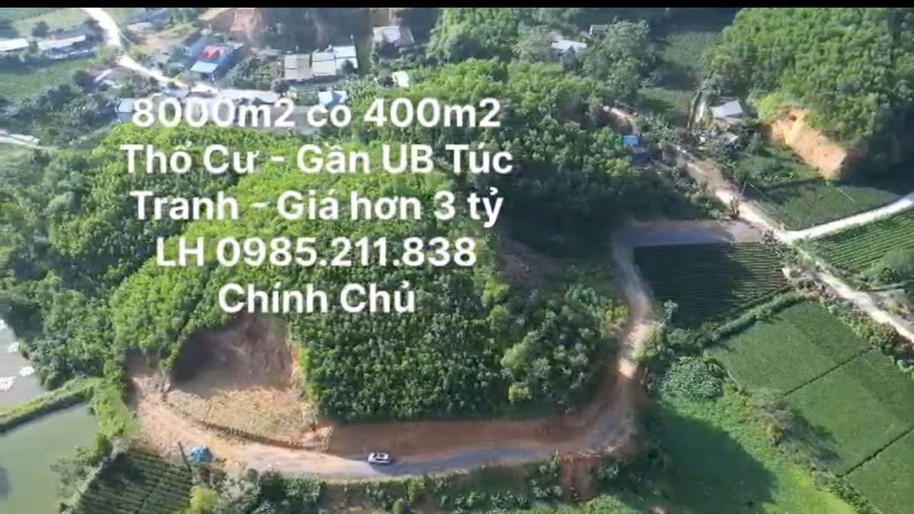 Đất nền Tức Tranh, Phú Lương 8000m² giá 3 tỷ - Cơ hội đầu tư hấp dẫn!