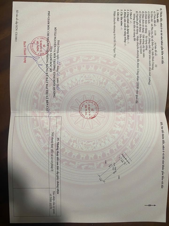 Đất nền Phú An Bến Cát 115m² giá 700 triệu - Đường bê tông 5m, dân cư đông đúc!