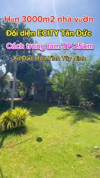 Nhà vườn nghỉ dưỡng 3168m² tại Hựu Thạnh - Giá 13 tỷ, cơ hội đầu tư tuyệt vời!
