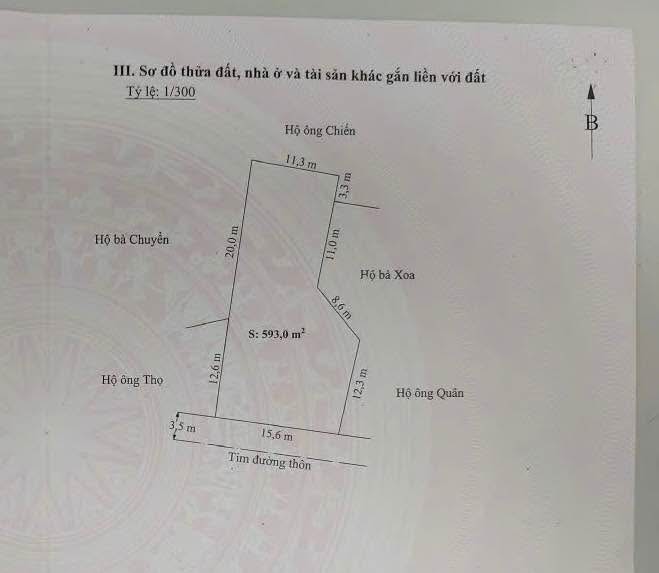 Đất nền lô Hà Nhuận, Hòa An, An Dương 593m² - Vị trí đắc địa, giá tốt!