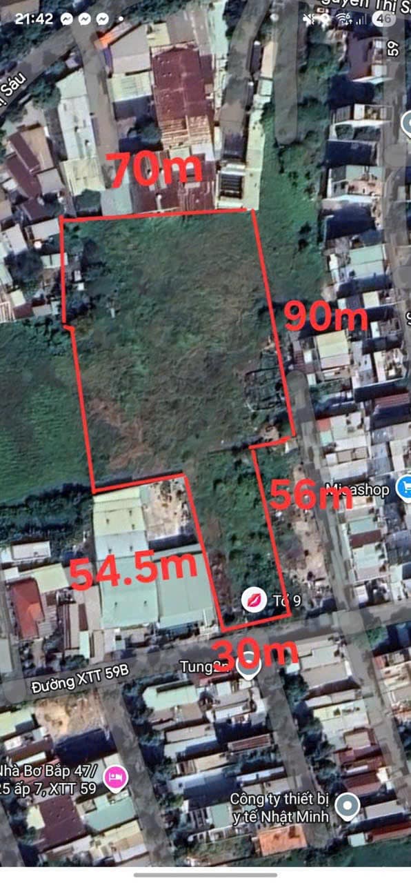 Đất thổ cư 7563m² tại Xuân Thới Thượng, Hóc Môn - Đường ô tô thông, giá 200 tỷ!