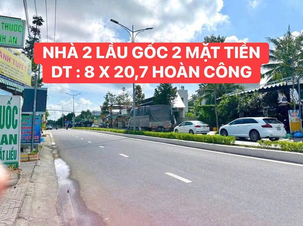 Bán nhà mặt tiền đường Huỳnh Phan Hộ, quận Bình Thủy - Diện tích 168m² giá 6.5 tỷ - Sổ hồng hoàn công!