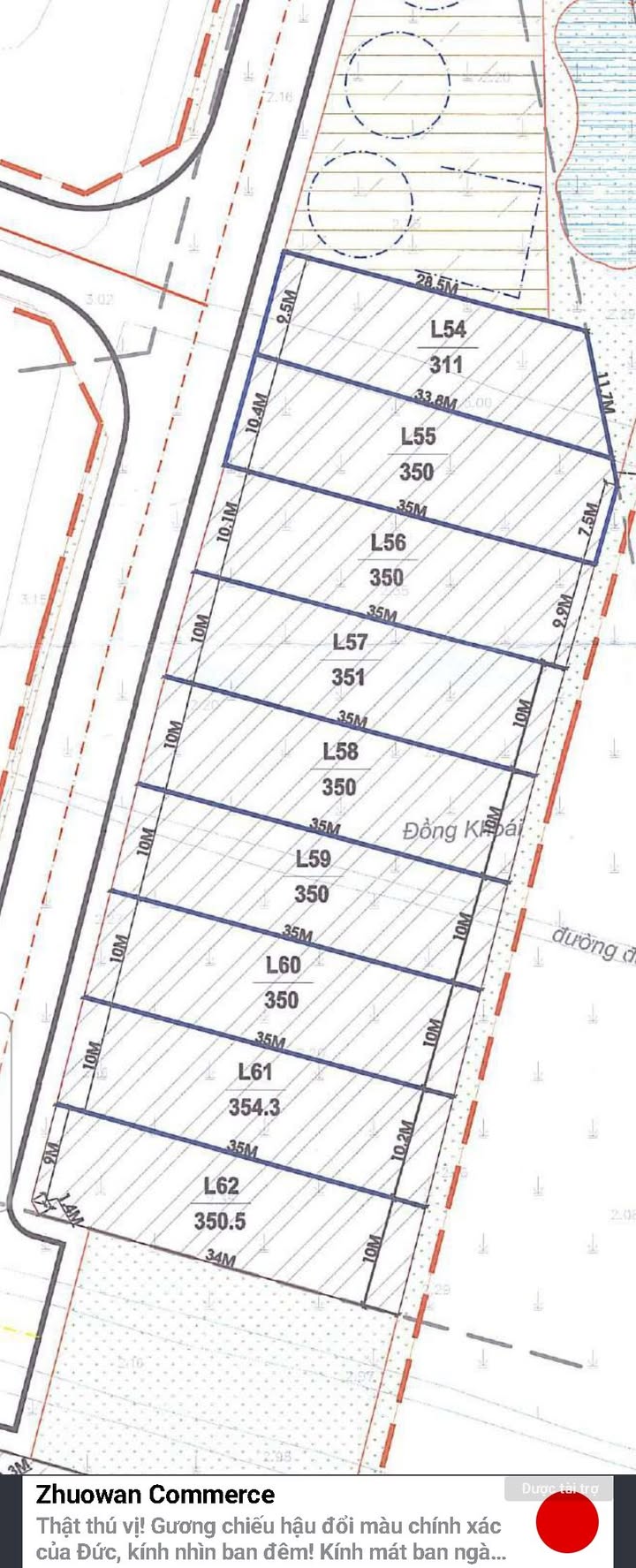Đất công nghiệp Cầu Bầu 350m² giá thỏa thuận - Đầu tư sinh lời ngay!