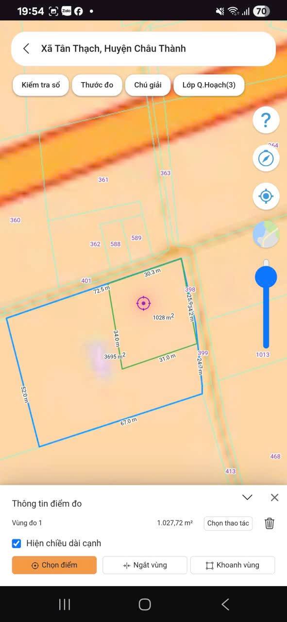 Đất vườn Tân Thạch, Châu Thành, Bến Tre 1000m² giá 1.3 tỷ - Đầu tư sinh lời lý tưởng!