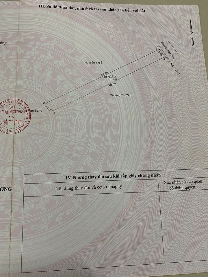 Đất nền Định Hòa Thủ Dầu Một 313m² - Bán gấp gần Bệnh viện Phương Chi!