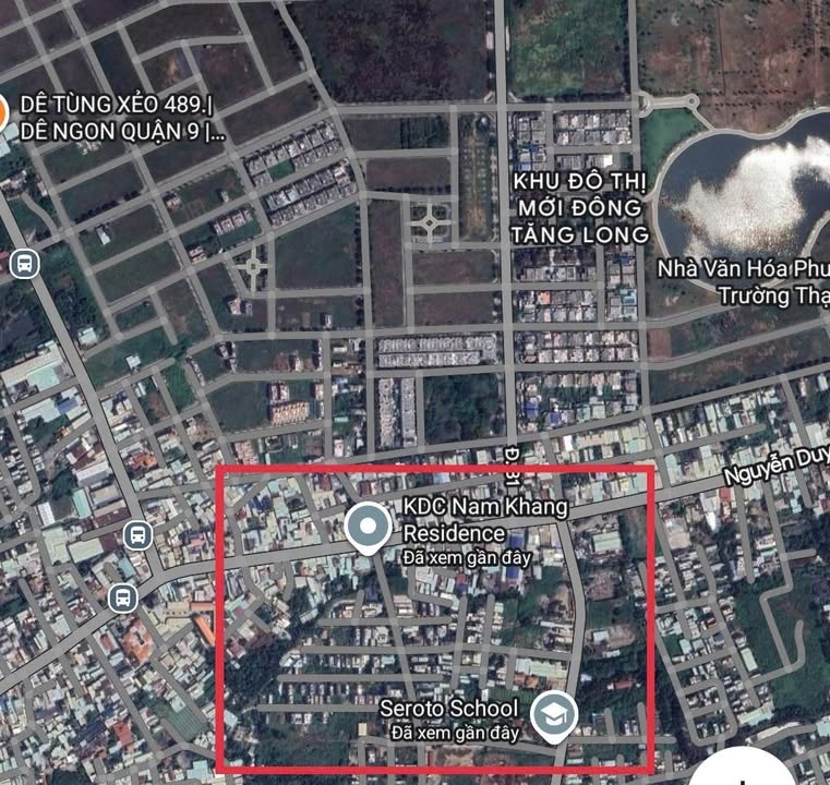 Đất nền KDC Nam Khang Thủ Đức 133m² giá chỉ 8.8 tỷ - Lô góc 2 mặt tiền hiếm có!
