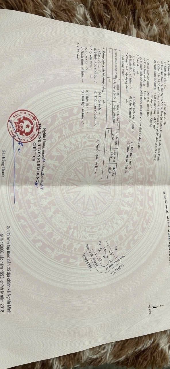 Đất lô góc 98m² tại Khu Đô Thị Nghĩa Minh, Nghĩa Hưng - Vị trí kinh doanh đắc địa!