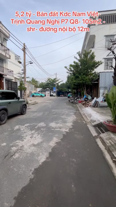 Đất KDC Nam Việt, Trịnh Quang Nghị, 105m² giá 5.2 tỷ - Cơ hội đầu tư tuyệt vời!