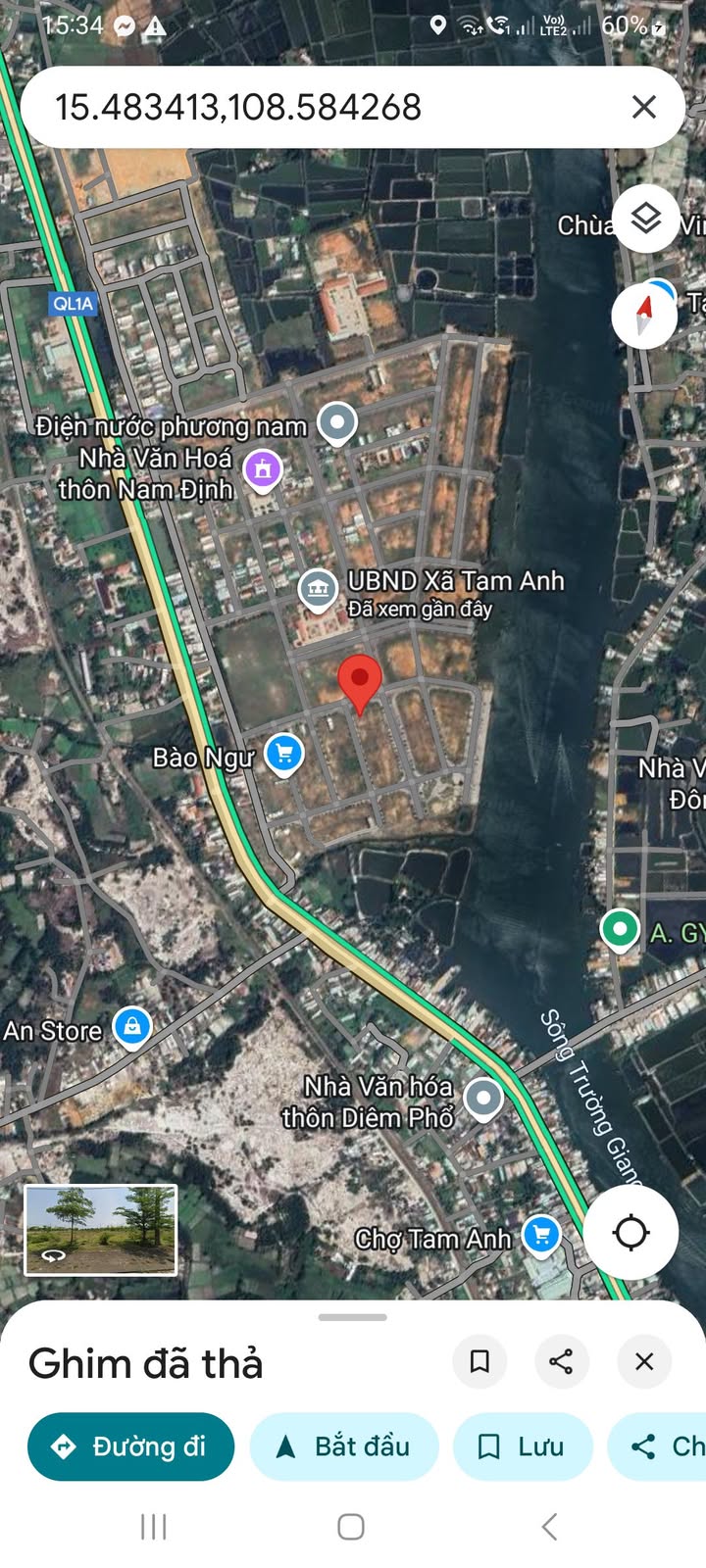 Đất nền KDC Chu Lai Riverside Tam Anh Nam 227m² giá 2.2 tỷ - Cơ hội đầu tư tuyệt vời!