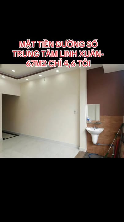 Nhà mặt tiền đường Linh Xuân Thủ Đức 67m² giá 4.6 tỷ - Kinh doanh tốt!