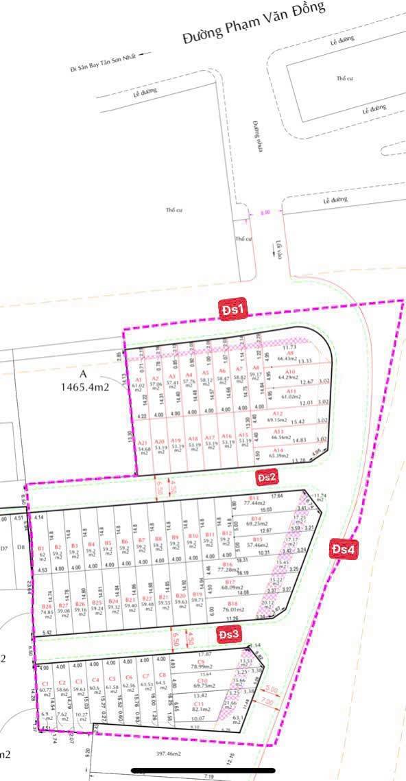 Đất nền dự án Phạm Văn Đồng, Thủ Đức 53m² giá 6.45 tỷ - Vị trí đẹp, cơ hội đầu tư sinh lời!
