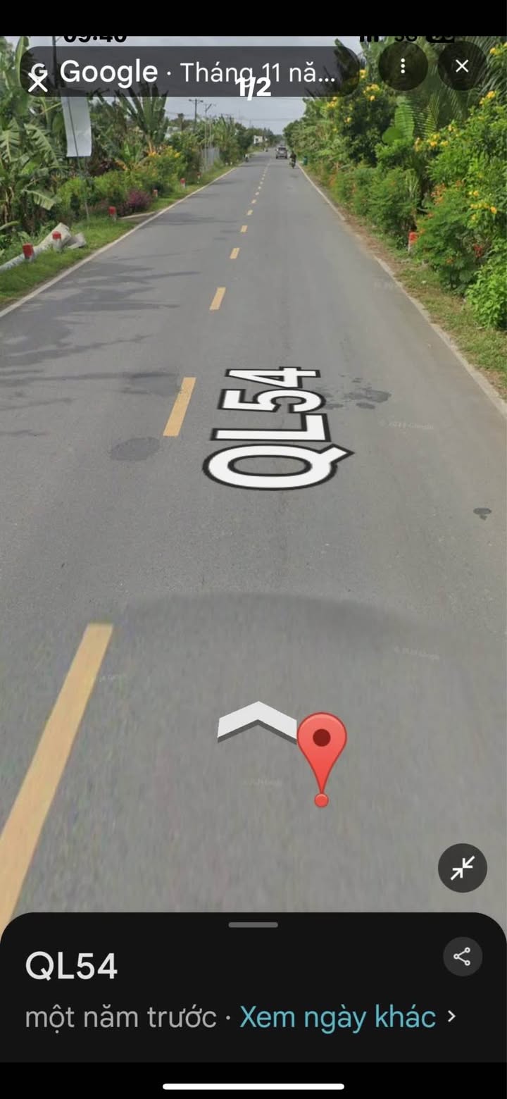 Đất mặt tiền Quốc Lộ 54, 1170m² giá 2 tỷ - Cơ hội kinh doanh tuyệt vời!