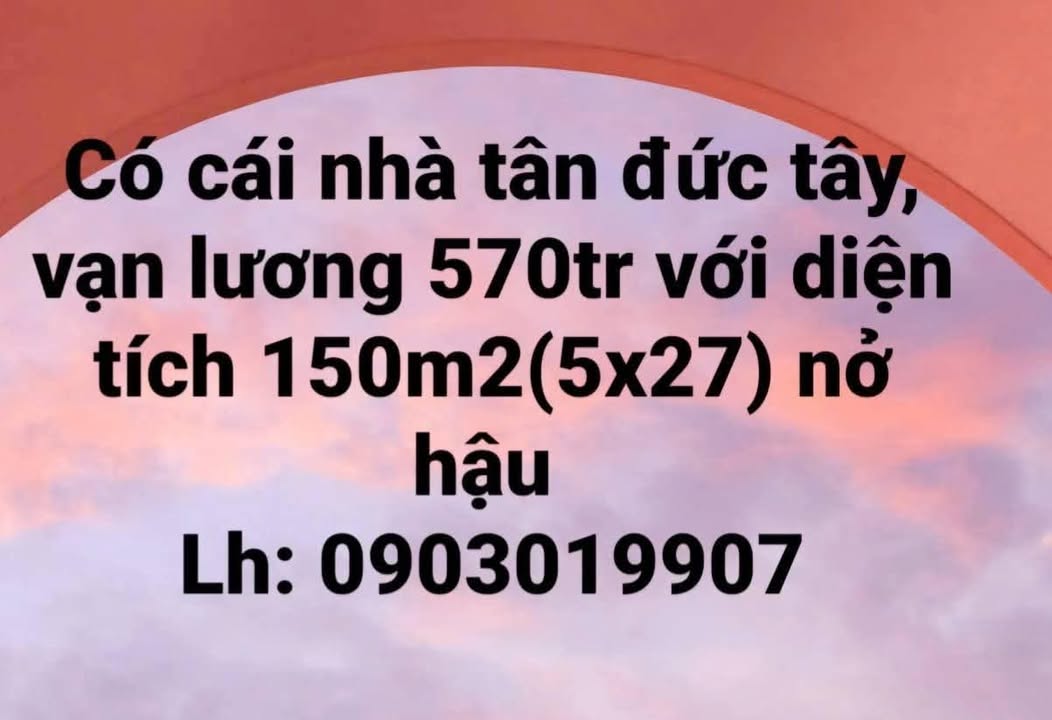 Nhà riêng Vạn Lương, Vạn Ninh 150m² giá 570 triệu - Sổ hồng chính chủ!