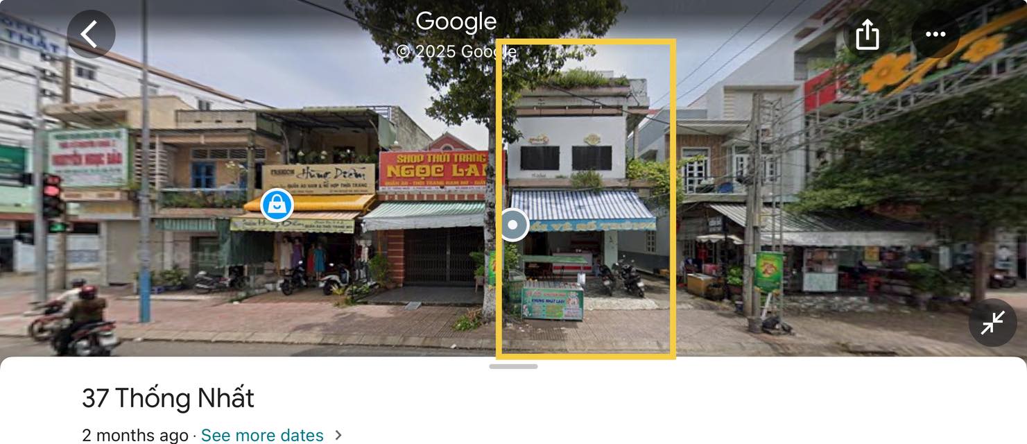 Cho thuê nhà mặt tiền 37 Thống Nhất, La Gi 50m² - Thích hợp cho nhiều mô hình kinh doanh!